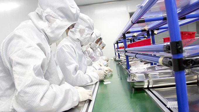 Shenzhen MIWU Industrial company with limited liability cadena de producción del fabricante