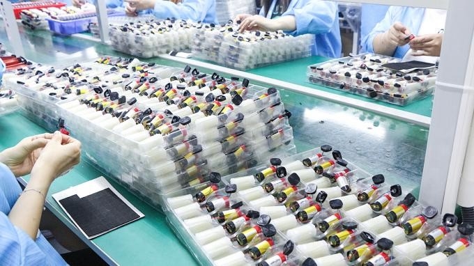 Shenzhen MIWU Industrial company with limited liability cadena de producción del fabricante