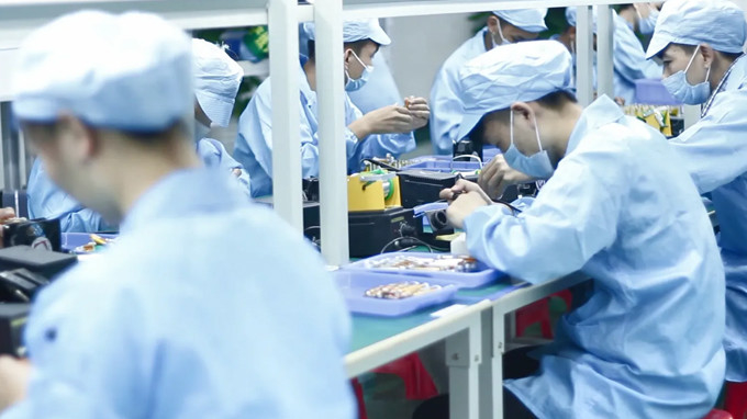 Shenzhen MIWU Industrial company with limited liability cadena de producción del fabricante