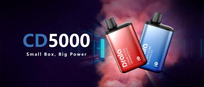 5000 cigarrillo electrónico disponible recargable de Vape de los soplos de la nicotina disponible de la caja 50mg 1